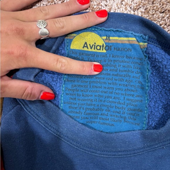 Perfect condition Aviator Nation Crewneck - Picture 2 of 3